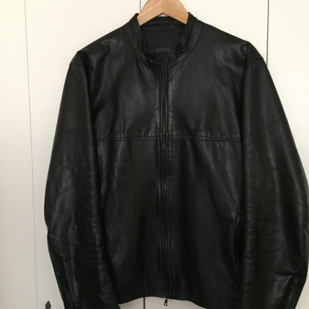 Classic Black Leather Jacket - Women